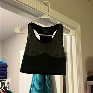 Kimberly's Black and Gray Sports Bra